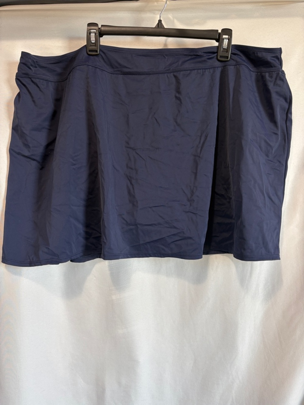 Navy Swim Skirt Bikini Bottom - Women